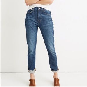 MADEWELL High Rise Slim Boyjean: Eco Edition